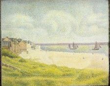 Seurat View of Le Crotoy, 1889,. , 