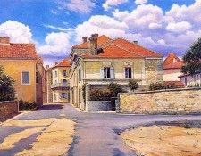 bs-ahp- Paul Henesy- Village Of La Tour Blanche. Henesy, �����