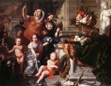 LAIRESSE Gerard de Allegory Of The Five Senses. Lairesse, ����� ��