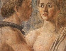 Piero della Francesca -The Arezzo Cycle - Death of Adam (detail) [02]. ���������, ����� �����