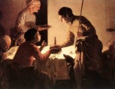 TERBRUGGHEN Hendrick The Supper. Terbrugghen, �������