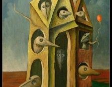 Woodman and friends by FrodoK. �����, K