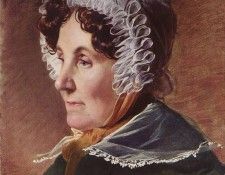 Die Mutter des Malers 1836. ,  