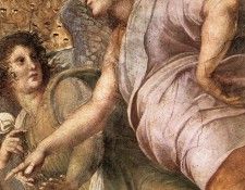 Raphael La Disputa detail6. 