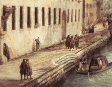 CANALETTO Rio Dei Mendicanti detail. 