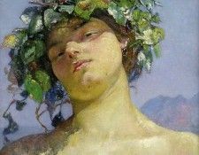Head of a Bacchante, 1903. ,  
