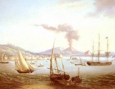 Serres John Thomas An English Frigate In The Bay Of Naples. ������, ���� �����
