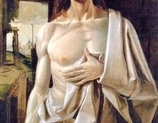 Bramantino (Bartolomeo Suardi) - The Risen Christ 1490 (end. Bramantino