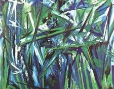 goncharova green forest 1911. , 