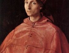 Raffaello - Portrait of a Cardinal. 