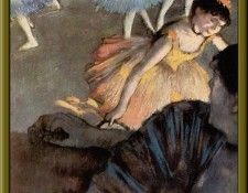 PO Degas 04 Ballet vu dune loge dopera(1885). , --