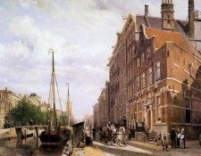 Springer Cornelis Voorburgwal in Amsterdam Sun. Springer, 