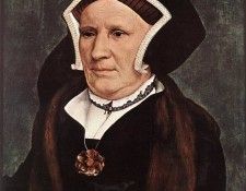 Holbien the Younger Portrait of Lady Margaret Butts.   