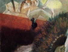 Degas Edgar At the Ballet. , --