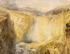 Turner Joseph Mallord William Fall of the Tees Yorkshire. ,   
