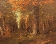 Courbet Gustave La Foret En Automne. , 