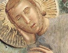 Giotto Legend of St. Francis. 03. Dream of the Palace (Detai.   