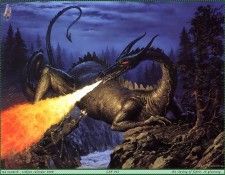 laf 012 Ted Nasmith - The Slaying of Glaurung. Nasmith, 