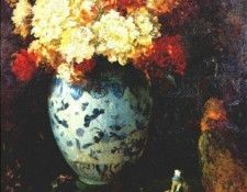 carlsen peonies in kang hsi vase c1885. �������, �����