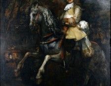 Rembrandt Frederick Rihel on Horseback, 1633, Oil on canvas,. ��������� ������� ��� ����
