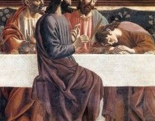 Last Supper detail2 WGA. ,  