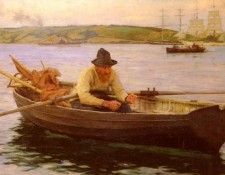 Tuke Henry Scott The Fisherman. ,  