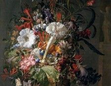 Ruysch Rachel Still Life with flowers Sun . , 