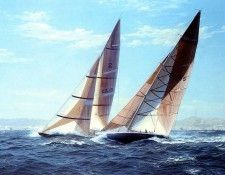 Jsd08 Stars and Stripes outsails Kookaburra JStevenDews sqs. , J 