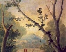 Goya The swing, 1787, 169x100 cm, Duke of Montellano Collect.   ,  