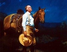 Aaw052 Bruce R. Greene Cowboy Cathedral sqs. ,  R
