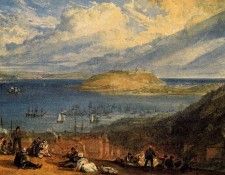 Turner Joseph Mallord William Falmouth Harbour Cornwall. ,   