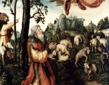 CRANACH Lucas the Elder The Annunciation To Joachim. ,  
