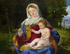   -       [The Virgin and Child with a Shoot of Olive]. Previtali, 