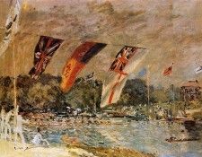 Sisley Alfred The regatta Sun. , 