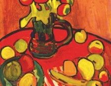 munter still life red 1909.  
