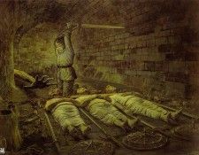 ma Tolkien18 Ted Nasmith Under the Spell of the Barrow Wight. Nasmith, 