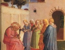Fra Angelico The Naming of St. John the Baptist, early 1430s. ���������, ��� �������� �� F