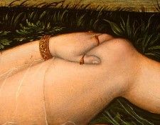 Cranach d.a. The Nymph of the Spring, after 1537, Detalj 4, . ������, ����� �������
