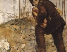 Lhomme aux deux pains. , -