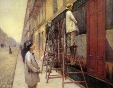 Caillebotte Gustave The sign painters Sun. , 