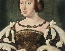 CLEVE Joos van Portrait Of Eleonora Queen Of France. ,  