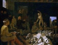 Painters studio. ������, �����