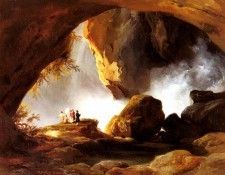 Remond Jean Charles Joseph La Grotte De Neptune A Tivoli. ,   