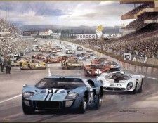 CorsaScan 023 Ford GT 40 Le Mans 1967. ������, �����