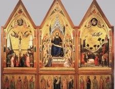 Giotto The Stefaneschi Triptych c1330.   