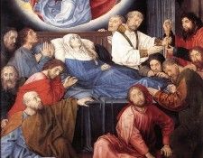 GOES Hugo van der the Death Of The Virgin. ����, ���� ��� ���