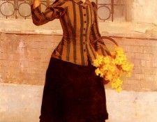 Parkinson William H Portrait Of Gertie Miller. , , H