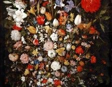 Натюрморт с цветами. 1607. 98х73. Музей истории искусств, Вена. Брейгель, Ян Старший (1568-1625)