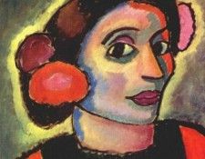 jawlensky spanish woman 1911. , 
