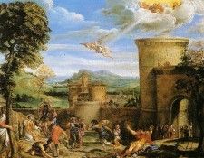 Carracci Annibale The martyre of St Steven 1603 Sun. ��������, ��������